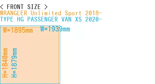 #WRANGLER Unlimited Sport 2018- + TYPE HG PASSENGER VAN XS 2020-